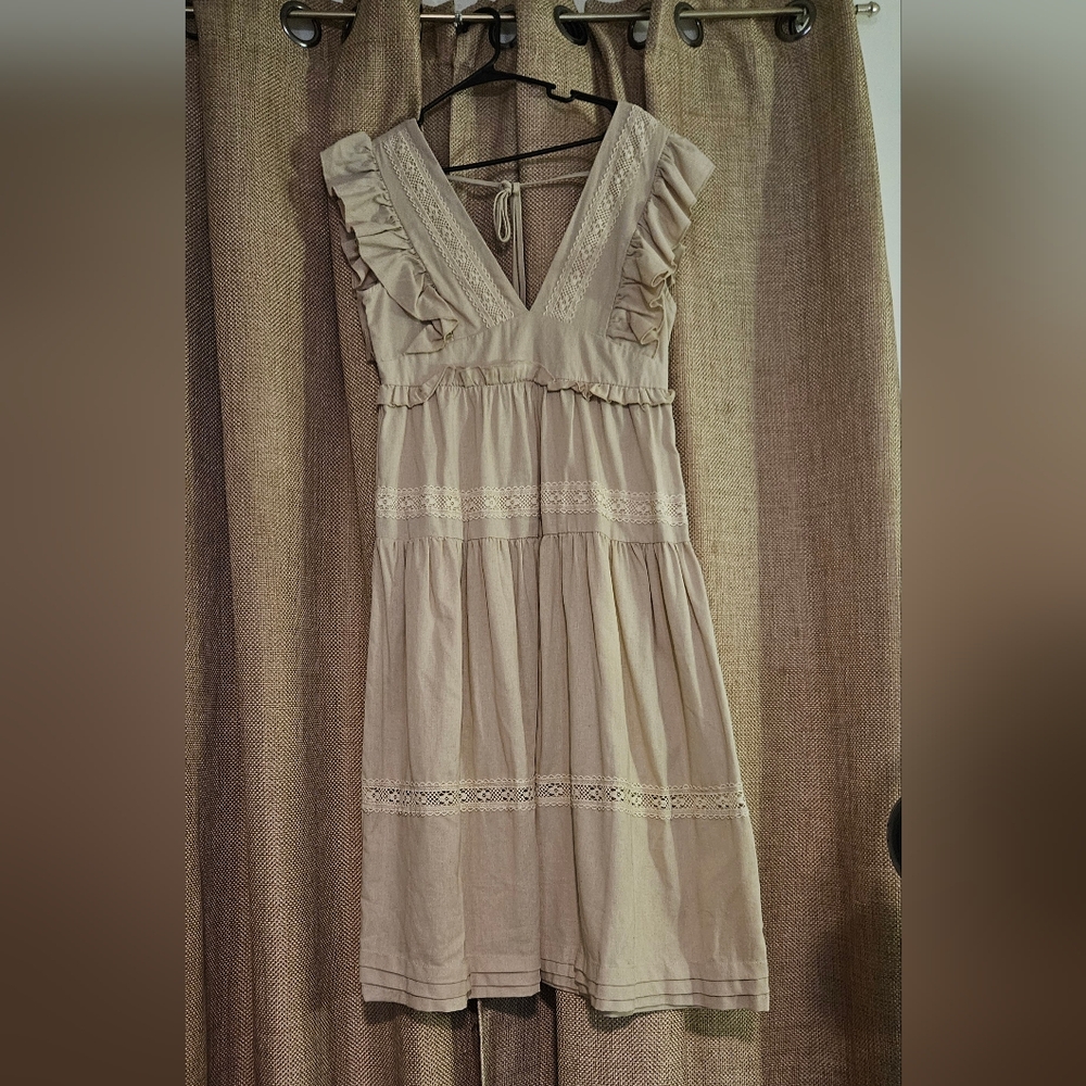 Beige dress